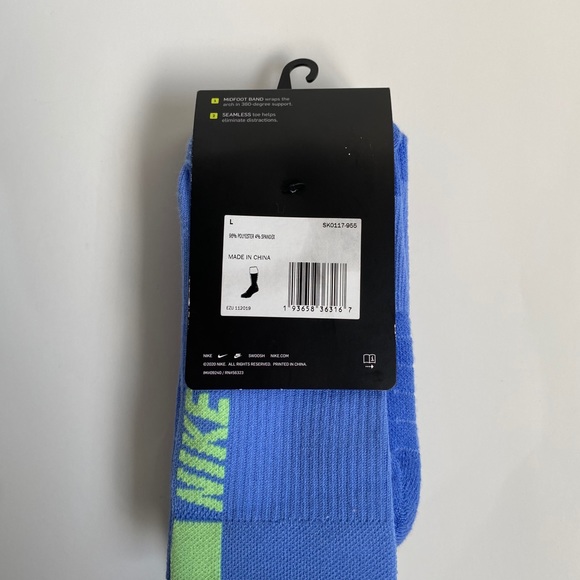 Nike Multiplier Max Crew M 8-12 W 10-13 - Picture 9 of 11